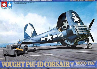 Tamiya 61085 F4U-1D Corsair w/ 'Moto-Tug' 1/48