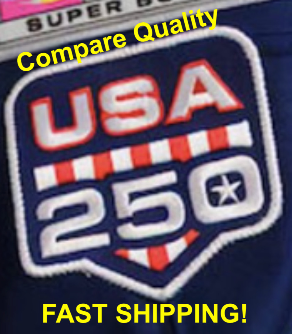 Super Bowl USA 250 Patch LX 60 Game