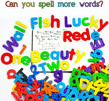 Magnetic Letters and Numbers for Classroom Educating Kids in Fun -Educational Al