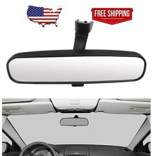 Black For 2004-2006 Mazda 3 Hatchback Sedan 2.0l 2.3l Interior Rear View Mirror