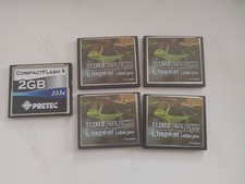 Scheda CF COMPACT FLASH 2GB e 512MB - 5 pezzi