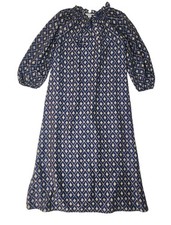 Tommy Bahama Diamond Cay Long Sleeve Maxi Dress Size S Linen Blend NWT