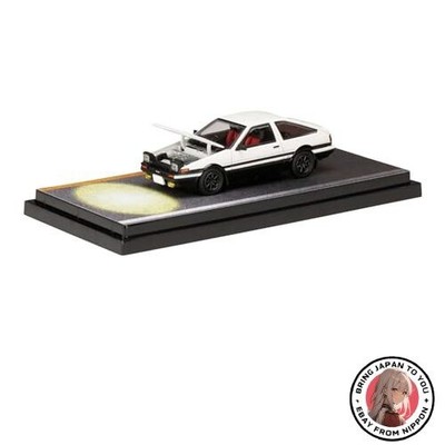 HJ64 1/64 Toyota Trueno GT APEX AE86 / Initial D Engine Model VS Kyoichi Sudo