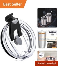 Replacement Flip Lids for 20 Oz Tumblers - Splash-Proof, Compatible with YETI