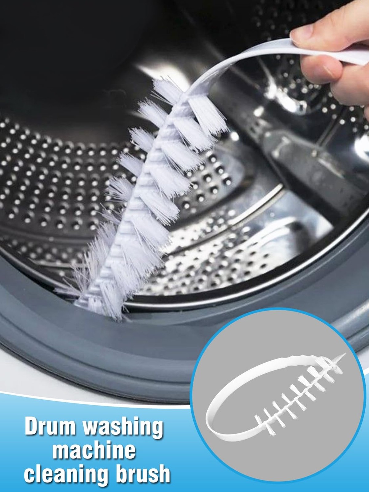 Washing Machine Cleaning Brush Kits, Front Load Washer Cleaner Tools A... 6