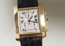 CARTIER Tank francaise 18K Gelbgold (750) Ref. 1830, Papiere + Etui Service 2022