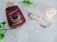 Handmade Beaded Phone Charm Accessories Colorful Boho Phone Charm Beaded USA