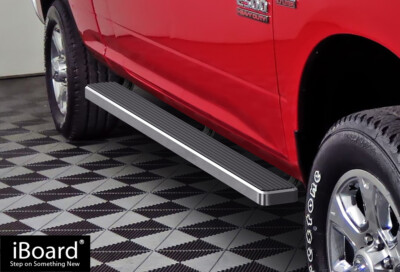 APS Polished Stainless Steel Nerf Bars Fit 10-24 Dodge Ram 2500 3500 Mega Cab