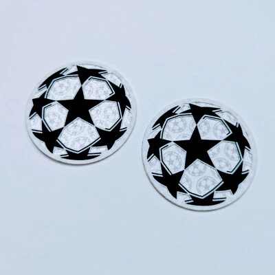 2 pack UEFA Champions League Soccer Patch Respect Iron-On Patch Ballstar La Liga