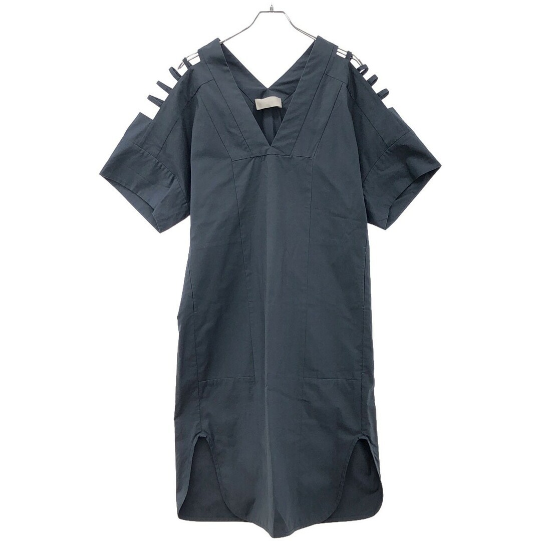 mame kurogouchi 16SS shoulder design cotton dress MM16SS-DR009 