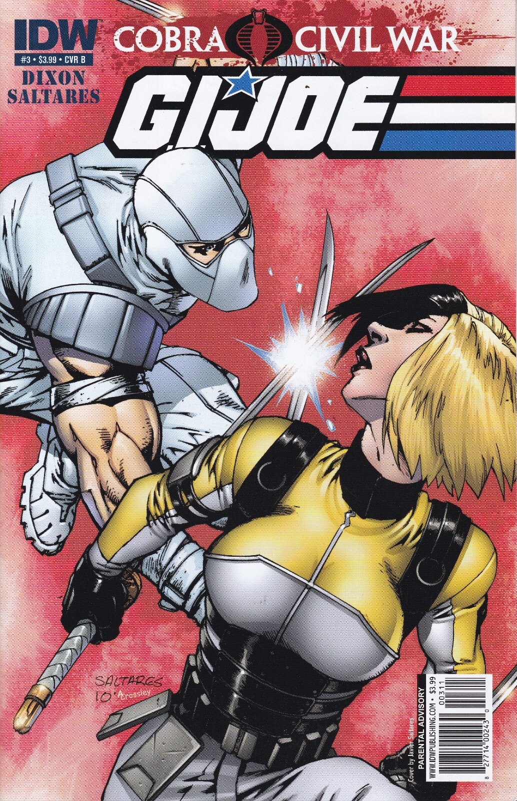 GI JOE (2011) #3 B - Back Issue