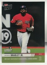 Jackie Bradley Jr. 2019 Topps Now MLB London Series #LS-2 SP /594 BOSTON RED SOX