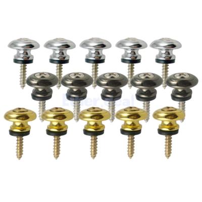 10er- Gurtpin Endpin Security Lock Pin StrapLock für Gitarre Ukulele Mandoline