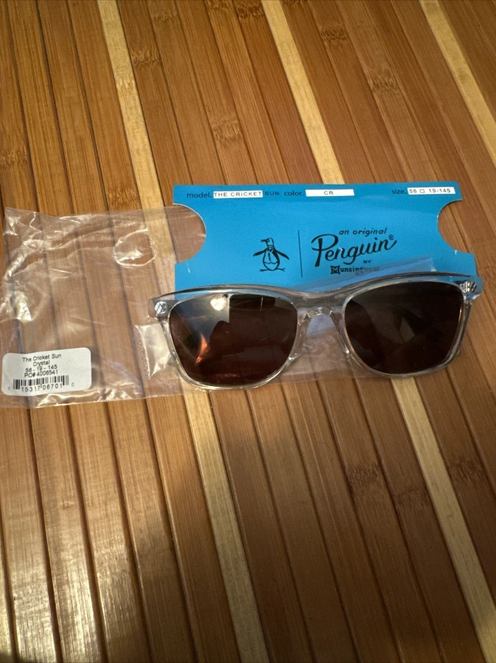 Gafas de sol cuadradas suaves cristal polarizado Penguin The Cricket Sun Foto 2 de 4