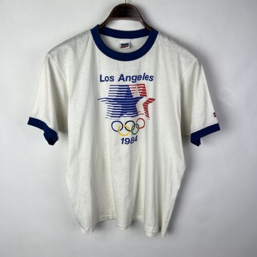 Vintage 1984 Levis Olympic Games Los Angeles Ring… - image 1