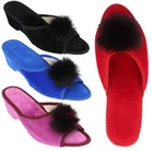 Slippers women's velvet slippers size 35-41 velvet fabric Filsko Latina