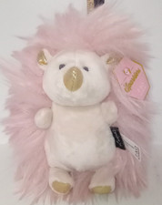 FAO Schwarz Sparklers Pink Headgehog 10 Inch -- Soft Plush -- New with Tags