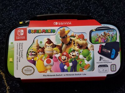 Nintendo Switch or Lite Game Traveler Deluxe Travel Case - Super Mario 