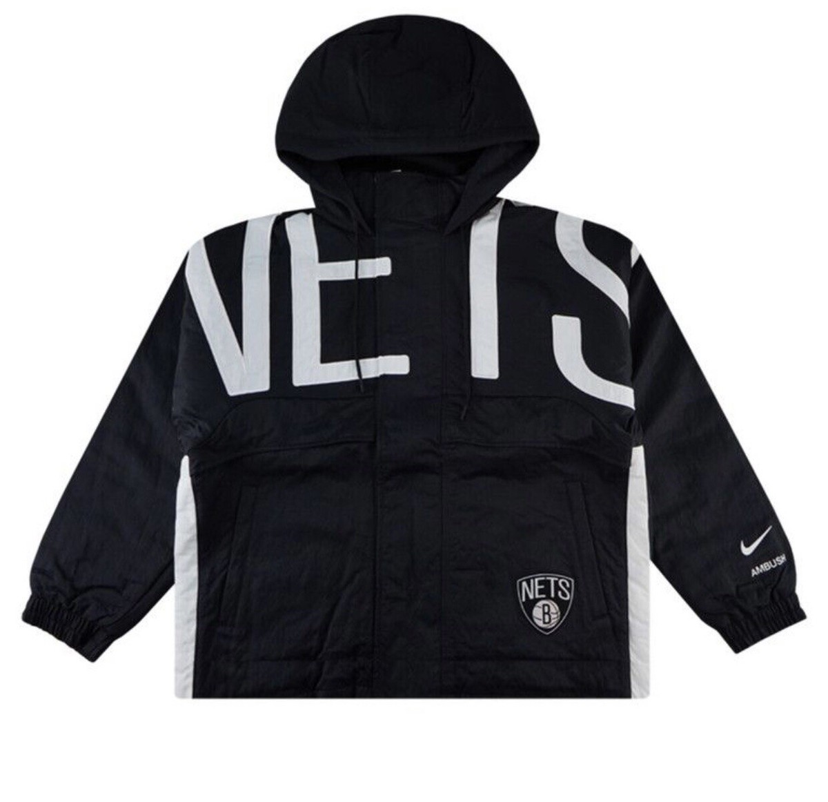 Nike x Ambush Collection NBA Brooklyn Nets Black Jacket Nike x Ambush Collection NBA Brooklyn Nets Black Jacket