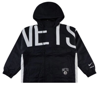 Nike x Ambush Collection NBA Brooklyn Nets Black Jacket DB8576-010 Women Size M