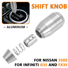 Aluminum Auto Gear Lever Shift Knob Kit For Nissan 350z Infiniti G35 Fx35 Billet