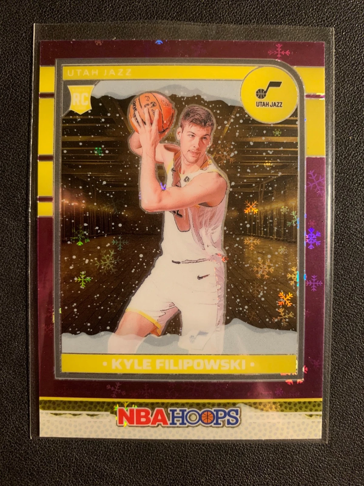 Kyle Filipowski [Purple Winter] #262 2024 Panini NBA Hoops