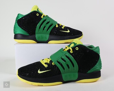Nike KD 14 Oregon Ducks Player Exclusive Sample Black Green Shoes
