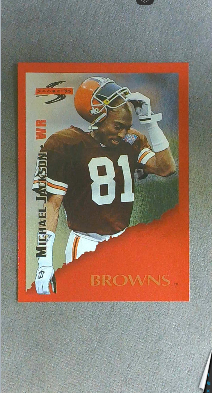 1995 Score Red Siege #175 Michael Jackson Browns