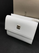 Portafoglio e Portamonete - Coccinelle - Pelle di Vitello - Bianco - NUOVO -