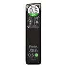 Pentel Ain Mechanical Pencil Lead 0.5 mm 2H,40 pieces,C285-2H