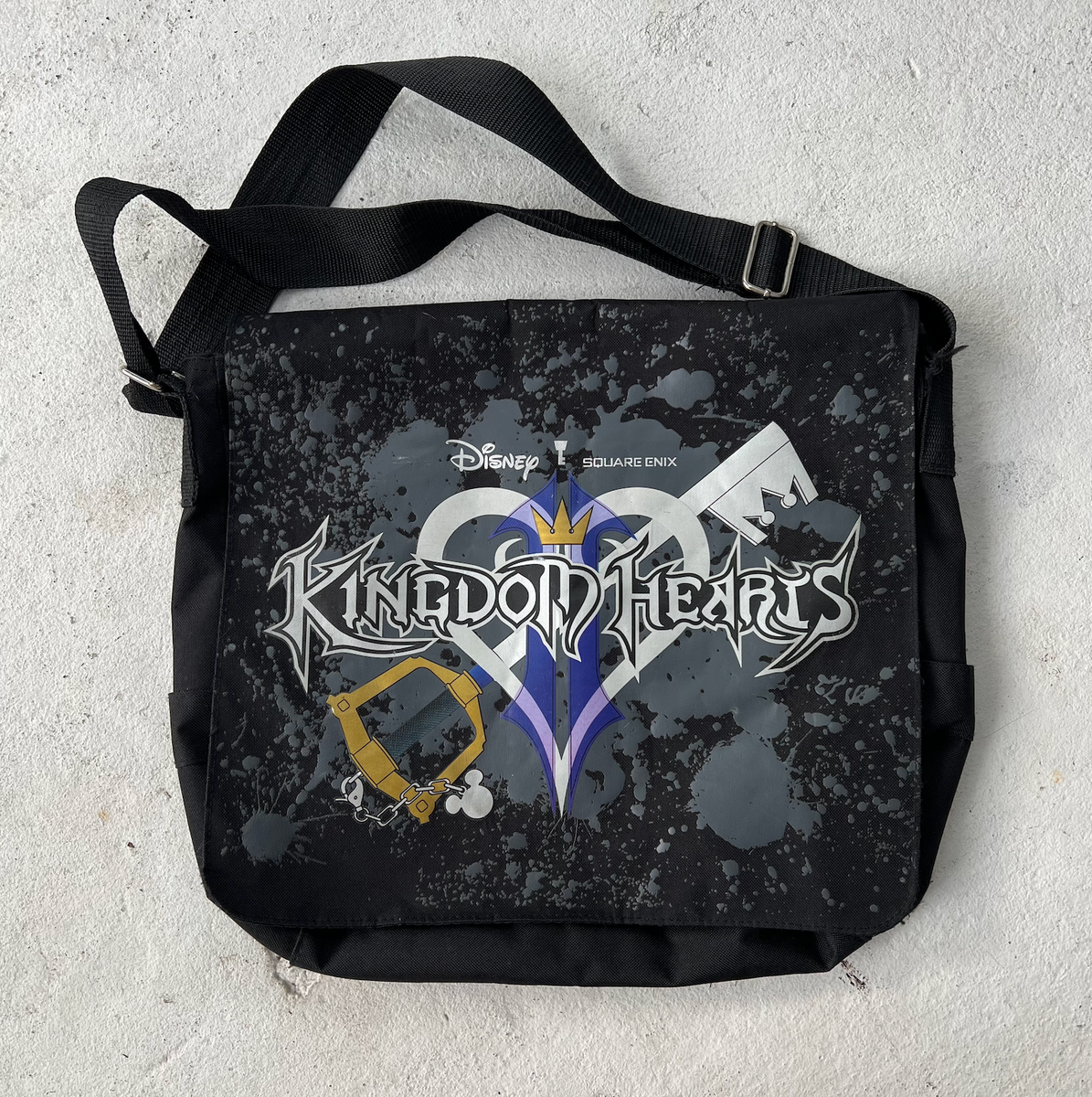 Vintage Loungefly Kingdom Hearts Shoulder Computer Bag Disney