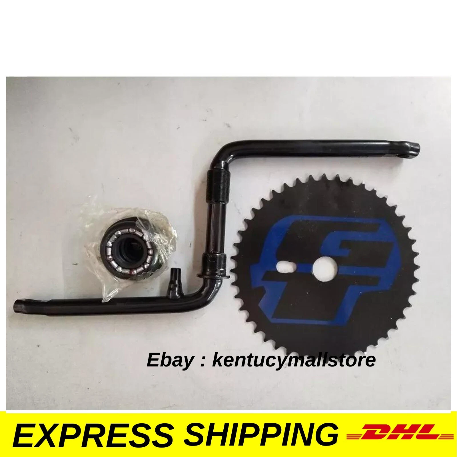 Platos y bielas GT Negro para Bicicleta