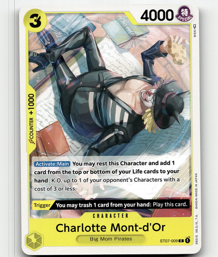 Charlotte Mont-d'Or - ST07-009 - NM - One Piece TCG | eBay
