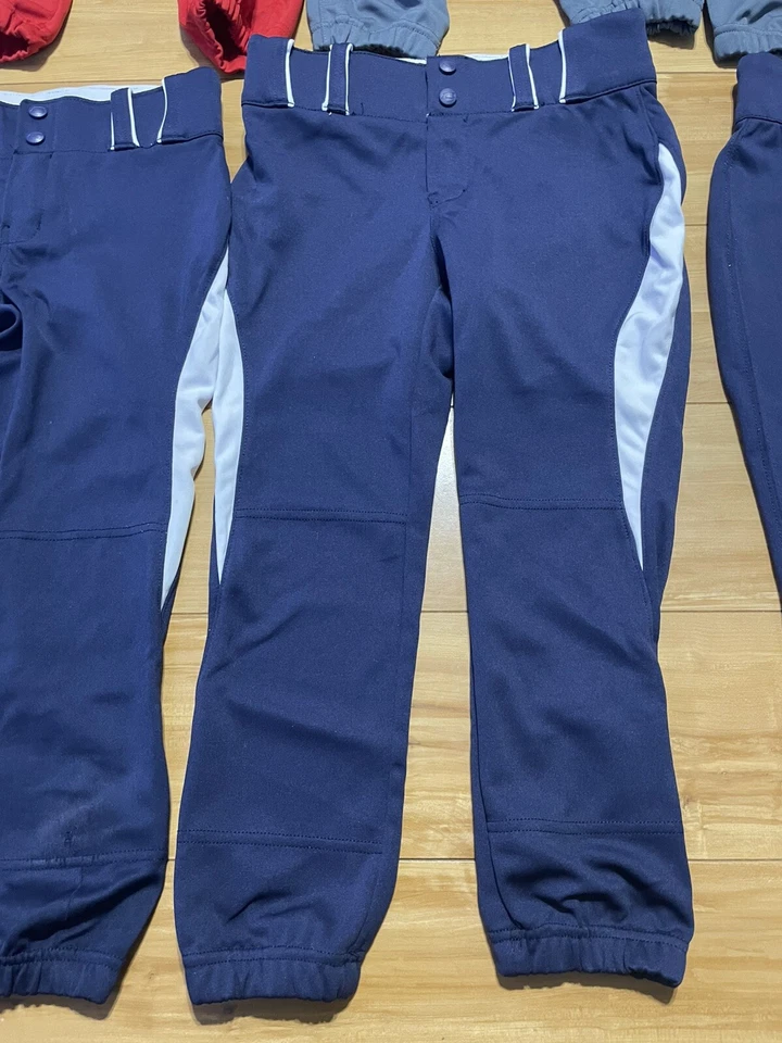 LOT Of 6 Girls Softball Pants CHAMPRO And 1 NIKE Size Youth Large L - Image 3 of 4