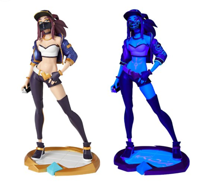League Of Legends K//DA Akali Unlocked Statue LOL Collectible New Official UV