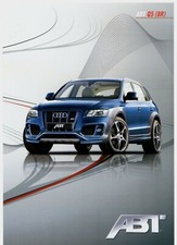 Audi Q5 ABT Tuning Zubehör 2009 Deutscher Markt Einzelblatt Verkaufsprospekt
