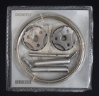 IKEA DIGNITET CURTAIN WIRE - STAINLESS STEEL - NEW