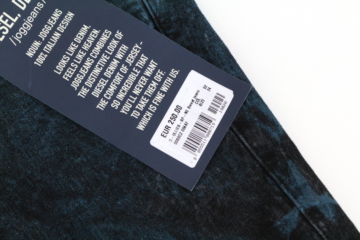 ■DIESEL■D-OLLIES-SP-NE SWEAT JEANS■ DIESEL D-Ollies-SP-NE 084AF Women's W23 Slim Blue Sweat