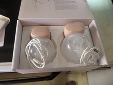 Momcozy S12 9-Levels Double Wearable Breast Pump - White