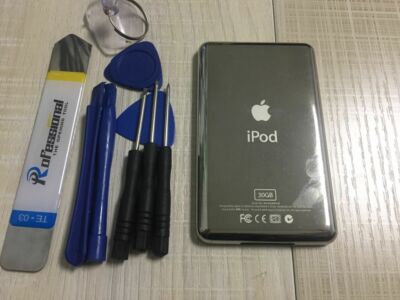 NEW Chrome Metal Back Case Housing Backplate for iPod Video 5th