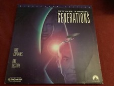 Laserdisc Star Trek Generations NM