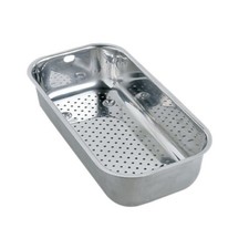 FRANKE Abtropfbecken Edelstahl glatt für Spülen EPOS, SINOS und LARGO Work-Ce...