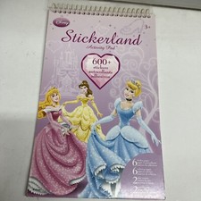 Disney Princess Stickerland 5 Fun Activity Pads 16 Pages Each Filled With 600ea