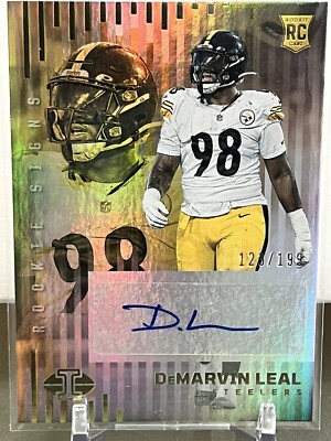 2022 Panini Illusions Rookie Signs #RS-DL Demarvin Leal RC 123/199
