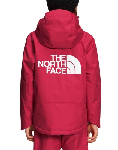 The North Face Boys Freedom Insulated Jacket In Red Sz S (7/8) NWT - Picture 2 of 12