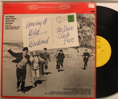 The Dave Clark Five Lp Having A Wild Weekend On Epic - Vg+ / Vg+ To Vg++