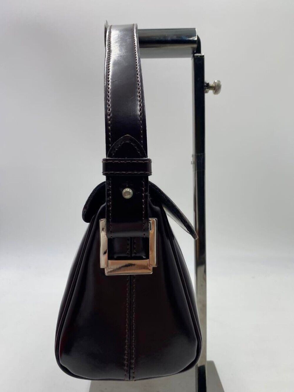 GIANNI VERSACE Handbag one shoulderbag  Leather B… - image 3