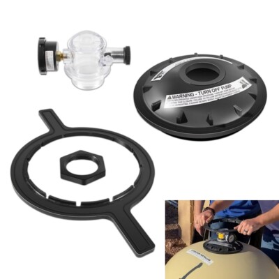 For Triton Pool and Spa Filter 154856 8-1/2'' Black Buttress Thread Closure Kit