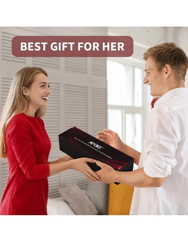 APOKE Dual Voltage Hair Dryer Brush with European Plug Blow Dryer - 第 7/9 張圖片