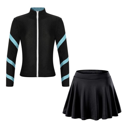 Kinder Mädchen Activewear 2-teiliges Sportoutfit Sportbekleidung Gymnastik Set - Bild 18 von 56